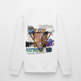 Celestaris, Schmetterling, 1st | Roller, Unisex Bio-Sweatshirt - Weiß