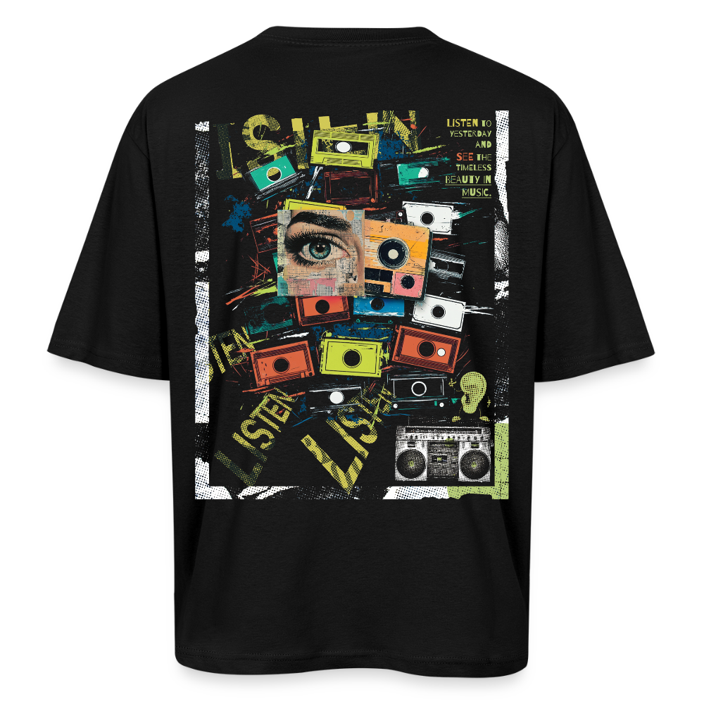 Orphean, Reh, 1st | Breezy, Oversized Unisex T-Shirt - Schwarz