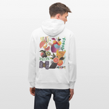 Xerathis, Obst, 1st | Cruiser, Unisex Bio-Hoodie - Weiß