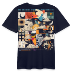 Hekatean, Sternzeichen, 1st | Teenager Bio T-Shirt - Navy