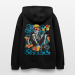 Calveron, Skelet, 1st | Freshhood, Oversized Unisex Hoodie - Schwarz