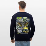 Lugh , Engel, 1st | Roller, Unisex Bio-Sweatshirt - Navy