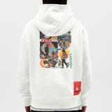 Vaelthorn, Berge, 1st | Heavyweight Oversized Bio Hoodie, Unisex - OFF WHITE