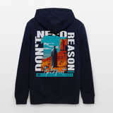 Fuxi, Wüste, 1st | Cruiser, Unisex Bio-Hoodie - Navy