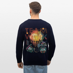 Inari, Glühbirne, 1st | Roller, Unisex Bio-Sweatshirt - Navy