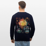 Inari, Glühbirne, 1st | Roller, Unisex Bio-Sweatshirt - Navy