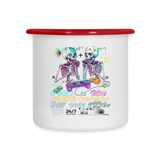 Malakar, Gaming, 1st | Emaille-Tasse - Weiß/Rot