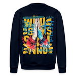 Perseus, Beten, 1st | Roller, Unisex Bio-Sweatshirt - Navy