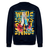 Perseus, Beten, 1st | Roller, Unisex Bio-Sweatshirt - Navy
