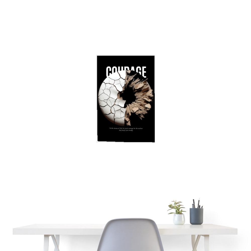 Şêwqî, Donut, 1st | Poster 40x60 cm - Weiß