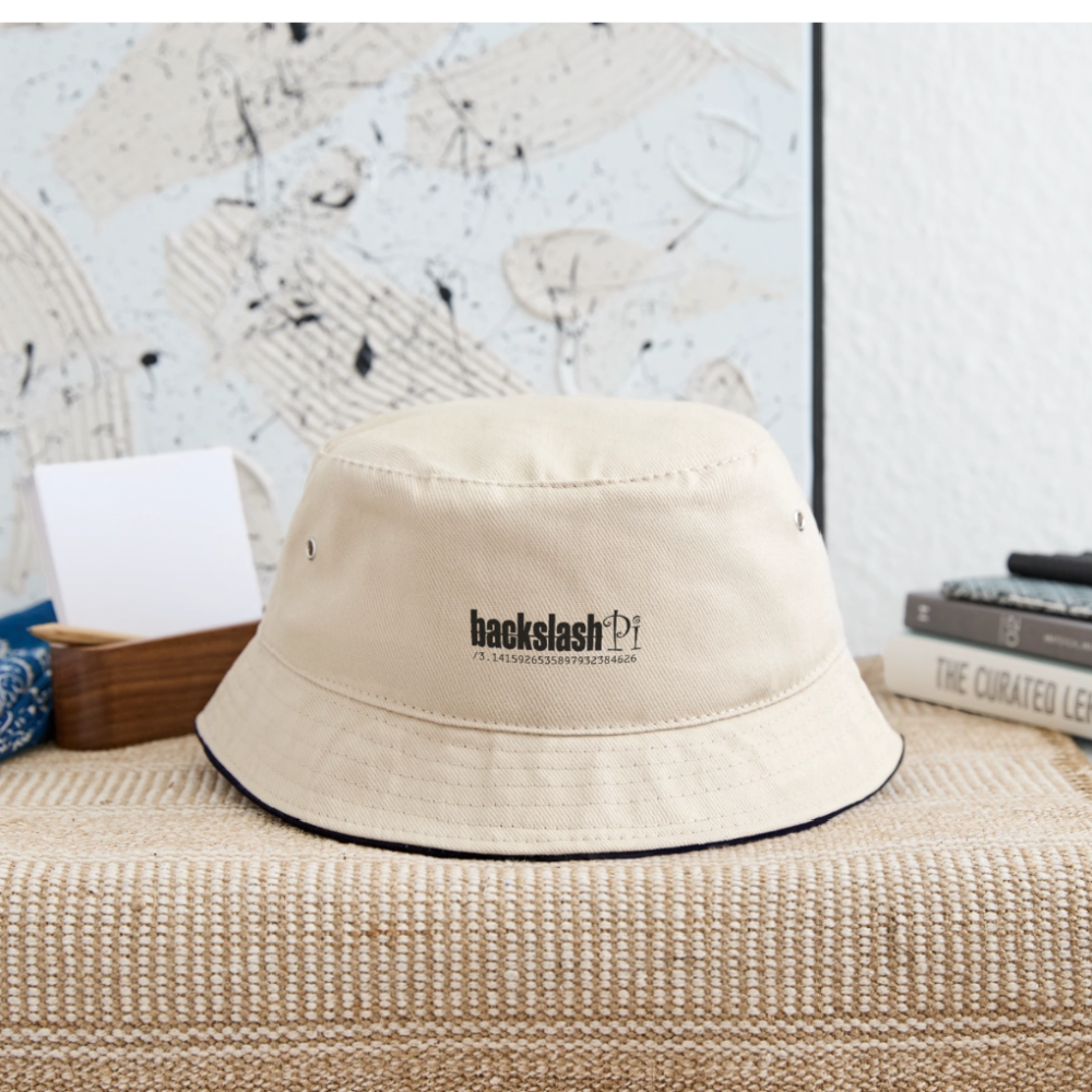 Fischerhut - Natur/Navy
