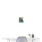 Calveron, Skelet, 1st | Poster 20x30 cm - Weiß