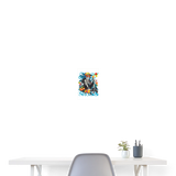 Calveron, Skelet, 1st | Poster 20x30 cm - Weiß