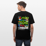 Thesean, Pinsel, 1st | Essential, Relaxed Fit Unisex Bio T-Shirt - Schwarz