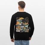 Helian, Frau, 1st | Roller, Unisex Bio-Sweatshirt - Schwarz