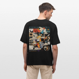 Hekatean, Sternzeichen, 1st | Blaster, Oversize Bio T-Shirt, Unisex - Schwarz