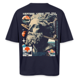 Phoebean, Neptun, 1st | Breezy, Oversized Unisex T-Shirt - Navy