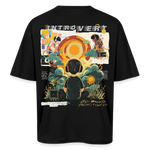 Hermesan, Kindheit, 1st | Breezy, Oversized Unisex T-Shirt - Schwarz