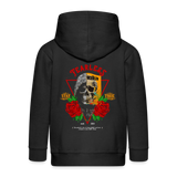 Şoreşvan, Totenkopf, 1st | Kinder Zip Hoodie - Schwarz