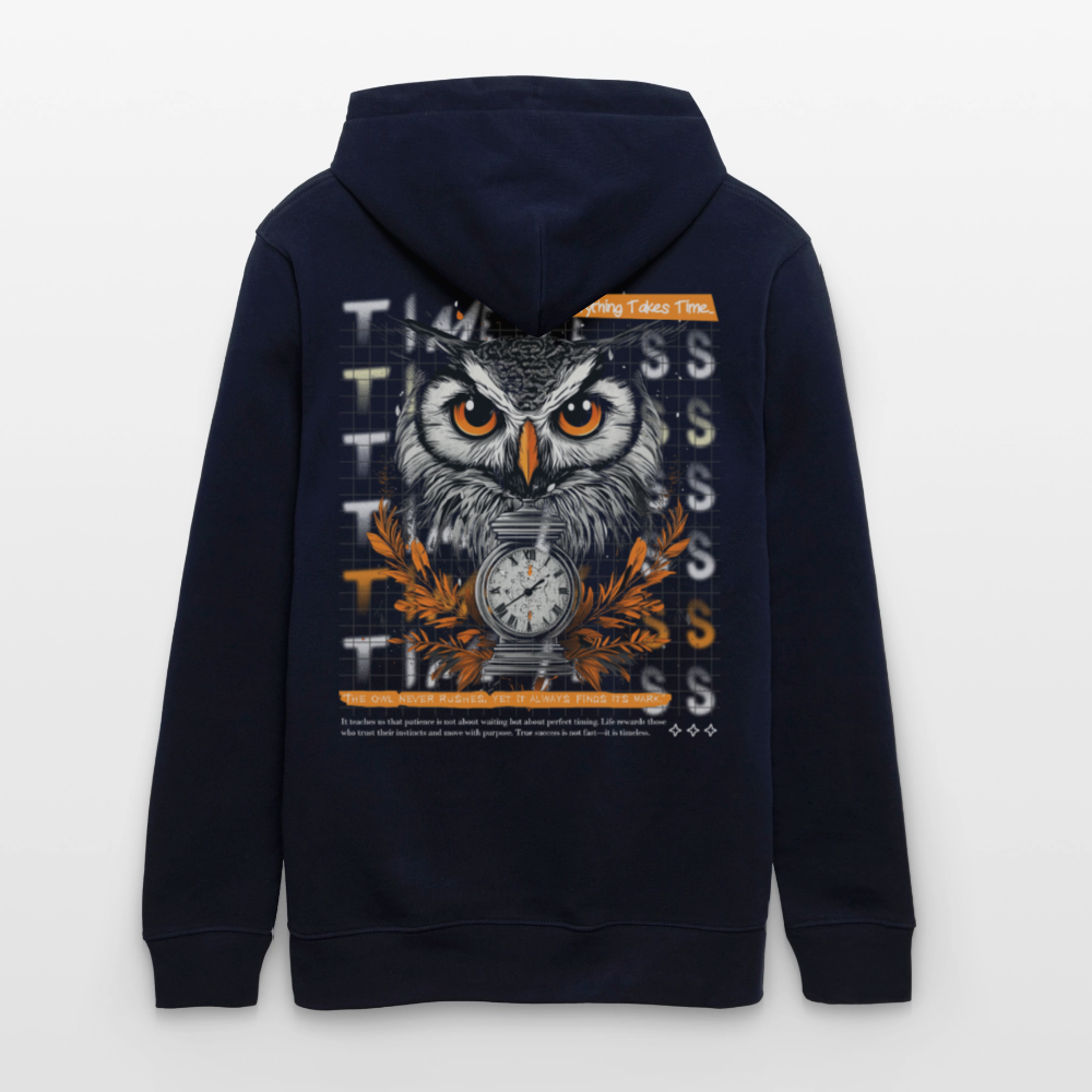Marid, Eule, 1st | Cruiser, Unisex Bio-Hoodie - Navy