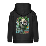 Persephi, Totenkopf, 1st | Kinder Zip Hoodie - Schwarz