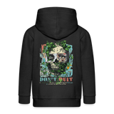 Persephi, Totenkopf, 1st | Kinder Zip Hoodie - Schwarz