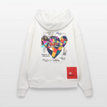 Baldurion, Herzen, 1st | Heavyweight Oversized Bio Hoodie, Unisex - OFF WHITE