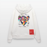 Baldurion, Herzen, 1st | Heavyweight Oversized Bio Hoodie, Unisex - OFF WHITE