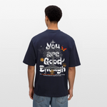 Anubis, Baum, 1st | Breezy, Oversized Unisex T-Shirt - Navy