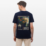 Aphroan, Bär, 1st | Essential, Relaxed Fit Unisex Bio T-Shirt - Navy