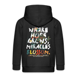 Quetzalcoatl, Vogel, 1st | Kinder Zip Hoodie - Schwarz