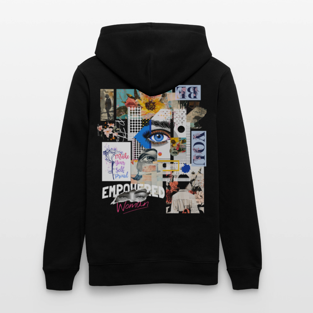 Jade, Augen, 1st | Cruiser, Unisex Bio-Hoodie - Schwarz