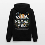 Ereshkigal, Berge, 1st | Cruiser, Unisex Bio-Hoodie - Schwarz