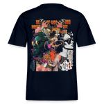Qareen, Sonnenbrille, 1st | Essential, Relaxed Fit Unisex Bio T-Shirt - Navy