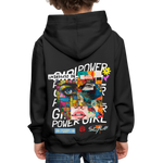 Xizir, Gesicht, 1st | Kinder Hoodie - Schwarz