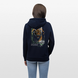 Demeter, Tiger, 1st | Cruiser, Unisex Bio-Hoodie - Navy
