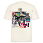 Saturnion, Raabe, 1st | Essential, Relaxed Fit Unisex Bio T-Shirt - Naturweiß 