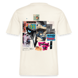 Saturnion, Raabe, 1st | Essential, Relaxed Fit Unisex Bio T-Shirt - Naturweiß 