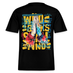 Perseus, Beten, 1st | Essential, Relaxed Fit Unisex Bio T-Shirt - Schwarz