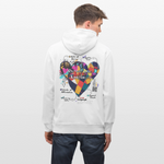 Baldurion, Herzen, 1st | Cruiser, Unisex Bio-Hoodie - Weiß