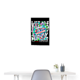 Raijin, Kassetten, 1st | Poster 40x60 cm - Weiß