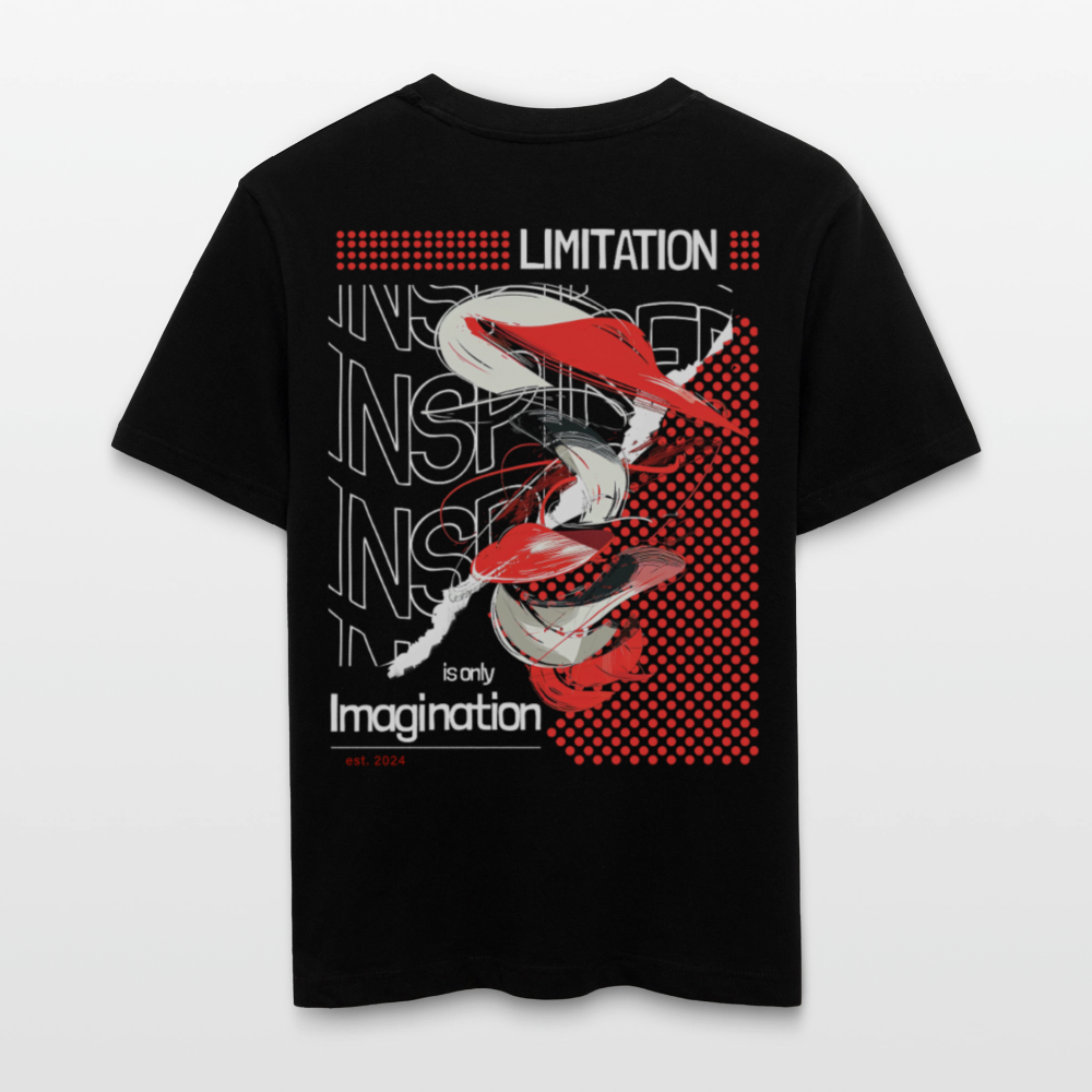 Xiwangmu, Muschel, 1st | Essential, Relaxed Fit Unisex Bio T-Shirt - Schwarz