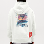 Oblivar, Baum, 1st | Heavyweight Oversized Bio Hoodie, Unisex - OFF WHITE