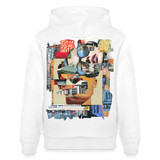 Seraphion, Gesichter, 1st | Cruiser, Unisex Bio-Hoodie - Weiß