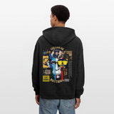 Xurjin, Affe, 1st | Freshhood, Oversized Unisex Hoodie - Anthrazit