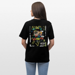 Orphean, Reh, 1st | Essential, Relaxed Fit Unisex Bio T-Shirt - Schwarz