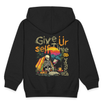 Mihriban, Skelet, 1st | Kinder Zip Hoodie - Schwarz