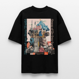 Zephiron, Schloss, 1st | Blaster, Oversize Bio T-Shirt, Unisex - Schwarz