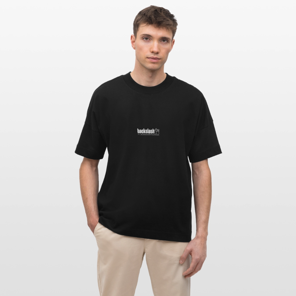Anubis, Baum, 1st | Blaster, Oversize Bio T-Shirt, Unisex - Schwarz