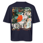 Eldrathis, Fahrrad, 1st | Breezy, Oversized Unisex T-Shirt - Navy